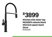 Meissen Kitchen Sink Mixer Tap (Volanta Black)81483336