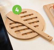 Trivet Bamboo Round 81472557