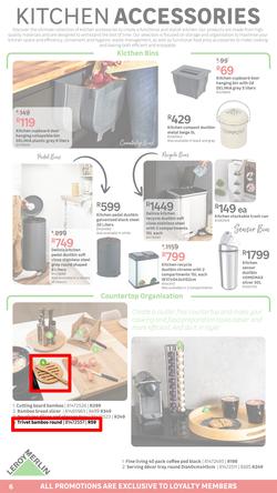 Leroy Merlin : Make Your Kitchen The Heart Of Your Home (06 October - 31 October 2023), page 6
