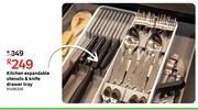Kitchen Expandable Utensils & Knife Drawer Tray 81486356