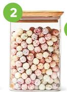 Fine Living Food Storage Pristine Bamboo Lid 81485963-W8 x H15cm