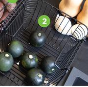 Food Storage Metal basket Black 30 x 27 x H14cm 81486348