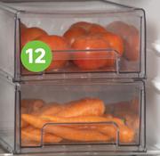 Stackable Fridge Storage 81486335-33.7 x 12 x 11cm
