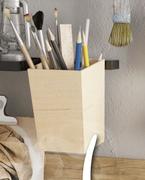 Kitchen Acacia Wood Box For Spalshback Rail Or Drawer 15 x 10 x 6.7cm 81443008