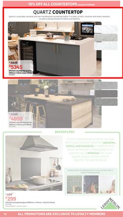 Leroy Merlin : Make Your Kitchen The Heart Of Your Home (06 October - 31 October 2023), page 11