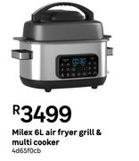 Milex 6L Air Fryer Grill & Multi Cooker 4d65f0cb