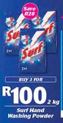 Surf Hand Washing Powder-3X2kg