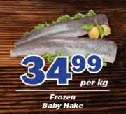 Frozen Baby Hake-Per Kg