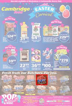 Cambridge Food Klerksdorp : Easter Carnival (11 Apr - 23 Apr 2019), page 1