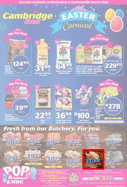 Cambridge Food Klerksdorp : Easter Carnival (11 Apr - 23 Apr 2019), page 1