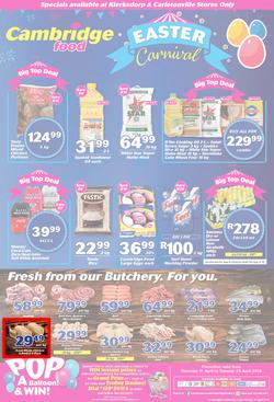 Cambridge Food Klerksdorp : Easter Carnival (11 Apr - 23 Apr 2019), page 1