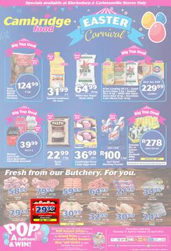 Cambridge Food Klerksdorp : Easter Carnival (11 Apr - 23 Apr 2019), page 1