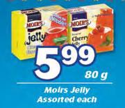 Moir's Jelly-80g Each