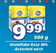Snowflake Easy Mix-500g Each