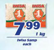 Iwisa Samp-1Kg Each