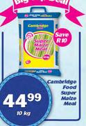 Cambridge Food Super Maize Meal-10Kg