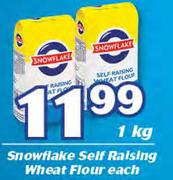 Snowflake Self Raising Wheat Flour-1Kg Each