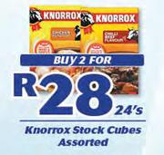 Knorrox Stock Cubes-2X24's