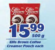 Ellis Brown Coffee Creamer Pouch-500g Each