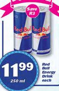 Red Bull Energy Drink-250ml Each