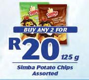 Simba Potato Chips-2X125g