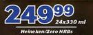 Heineken/Zero NRBs-24X330ml