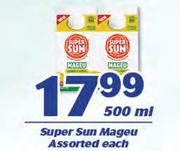 Super Sun Mageu-500ml Each