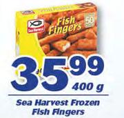 Sea Harvest Frozen Fish Fingers-400g
