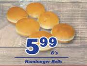 Hamburger Rolls-6's