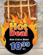 Hot Cross Buns-6's