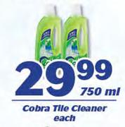 Cobra Tile Cleaner-750ml