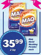 Maq Hand Washing Powder-2Kg Each