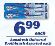 Aquafresh Universal Toothbrush-Each