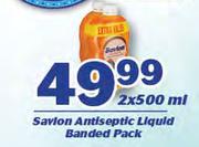 Savlon Antiseptic Liquid Banded Pack-2X500ml