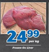 Frozen Ox Liver-Per kg