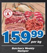 Butchery Weekly Hamper-Per kg