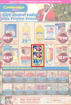 Cambridge Food Klerksdorp & Carletonville : November Month End (22 Nov - 4 Dec 2018), page 1