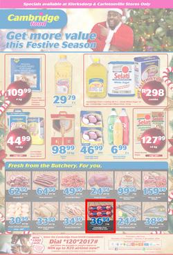 Cambridge Food Klerksdorp & Carletonville : November Month End (22 Nov - 4 Dec 2018), page 1