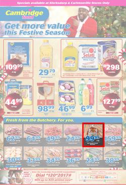 Cambridge Food Klerksdorp & Carletonville : November Month End (22 Nov - 4 Dec 2018), page 1