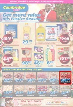Cambridge Food Klerksdorp & Carletonville : November Month End (22 Nov - 4 Dec 2018), page 1