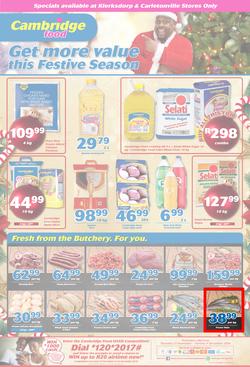 Cambridge Food Klerksdorp & Carletonville : November Month End (22 Nov - 4 Dec 2018), page 1