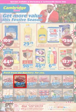 Cambridge Food Klerksdorp & Carletonville : November Month End (22 Nov - 4 Dec 2018), page 1
