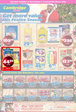 Cambridge Food Klerksdorp & Carletonville : November Month End (22 Nov - 4 Dec 2018), page 1