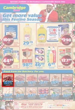 Cambridge Food Klerksdorp & Carletonville : November Month End (22 Nov - 4 Dec 2018), page 1