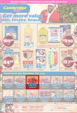 Cambridge Food Klerksdorp & Carletonville : November Month End (22 Nov - 4 Dec 2018), page 1