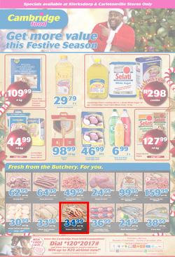 Cambridge Food Klerksdorp & Carletonville : November Month End (22 Nov - 4 Dec 2018), page 1
