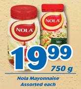 Nola Mayonnaise-750g Each