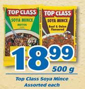 Top Class Soya Mince-500g Each