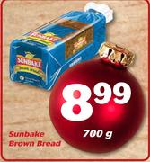Sunbake Brown Bread-700g