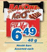 Nestle Bars-40g Each